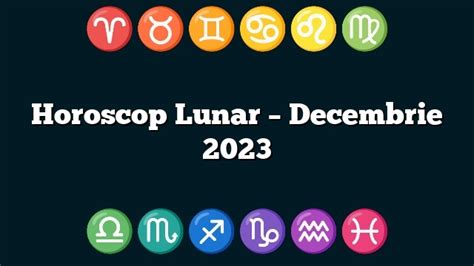 horoscop 16 decembrie 2023